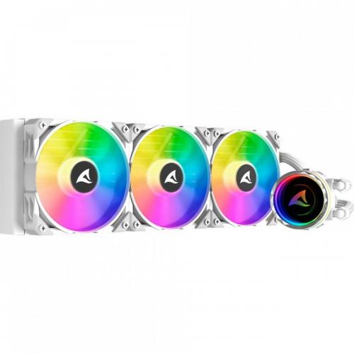 SHARKOON LIQUID COOLING S90 ARGB 360 WHITE