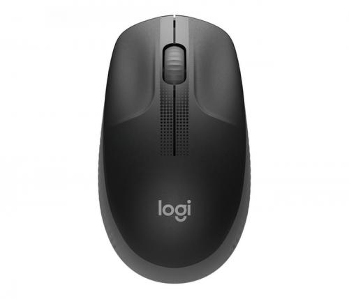 LOGITECH MOUSE WIRELESS M190 FULL-SIZE, OTTICO, USB, ANTRACITE