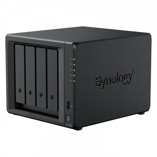 SYNOLOGY NAS TOWER 4BAY 2.5"/3.5" SSD/HDD SATA, 2xSSD NVME M.2 2280, INTEL CELERON J4125 2CORE 2.0GH