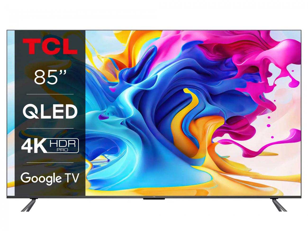 TCL SMART TV 85" QLED UHD 4K ANDROID TV NERO