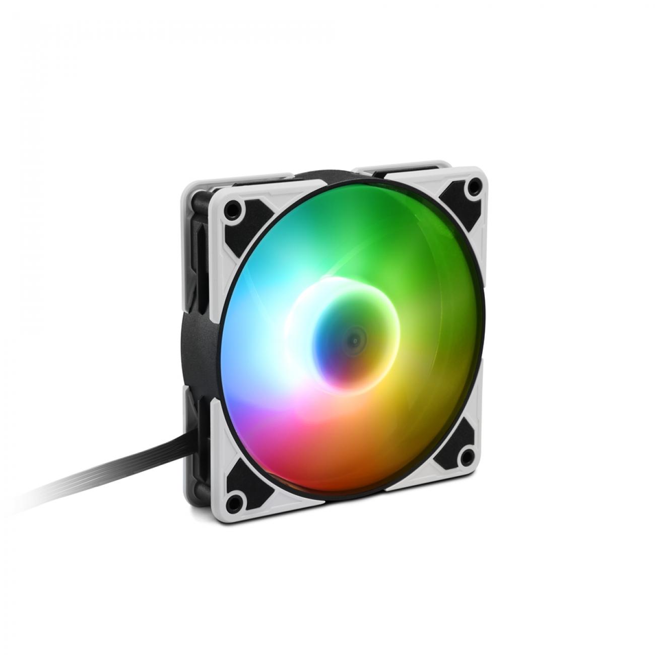 SHARKOON VENTOLA SILENTSTORM 120 RGB FAN PWM, ADDRESSABLE RGB , 120X120X25