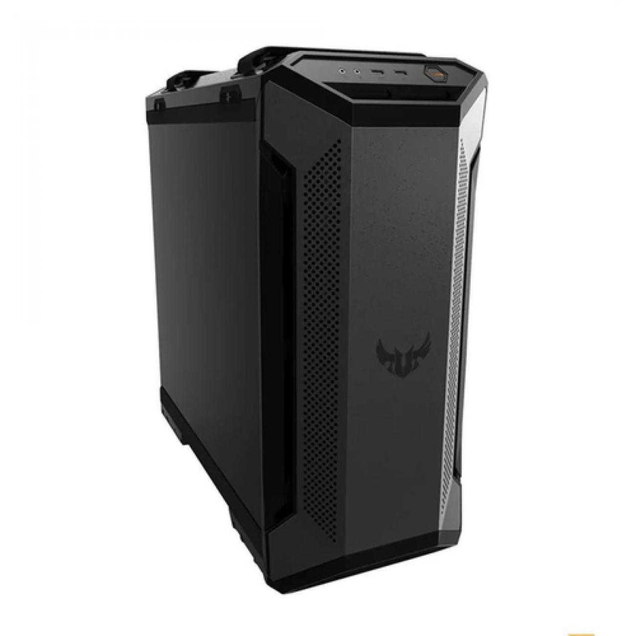 ASUS CASE GAMING GT501 TUF GAMING MID TOWER, 7 2 SLOT ESPANSIONE, 3X120MM FRONT, 1X140MM REAR, BLACK 501, 7XSLOT HDD, 2X USB3.0