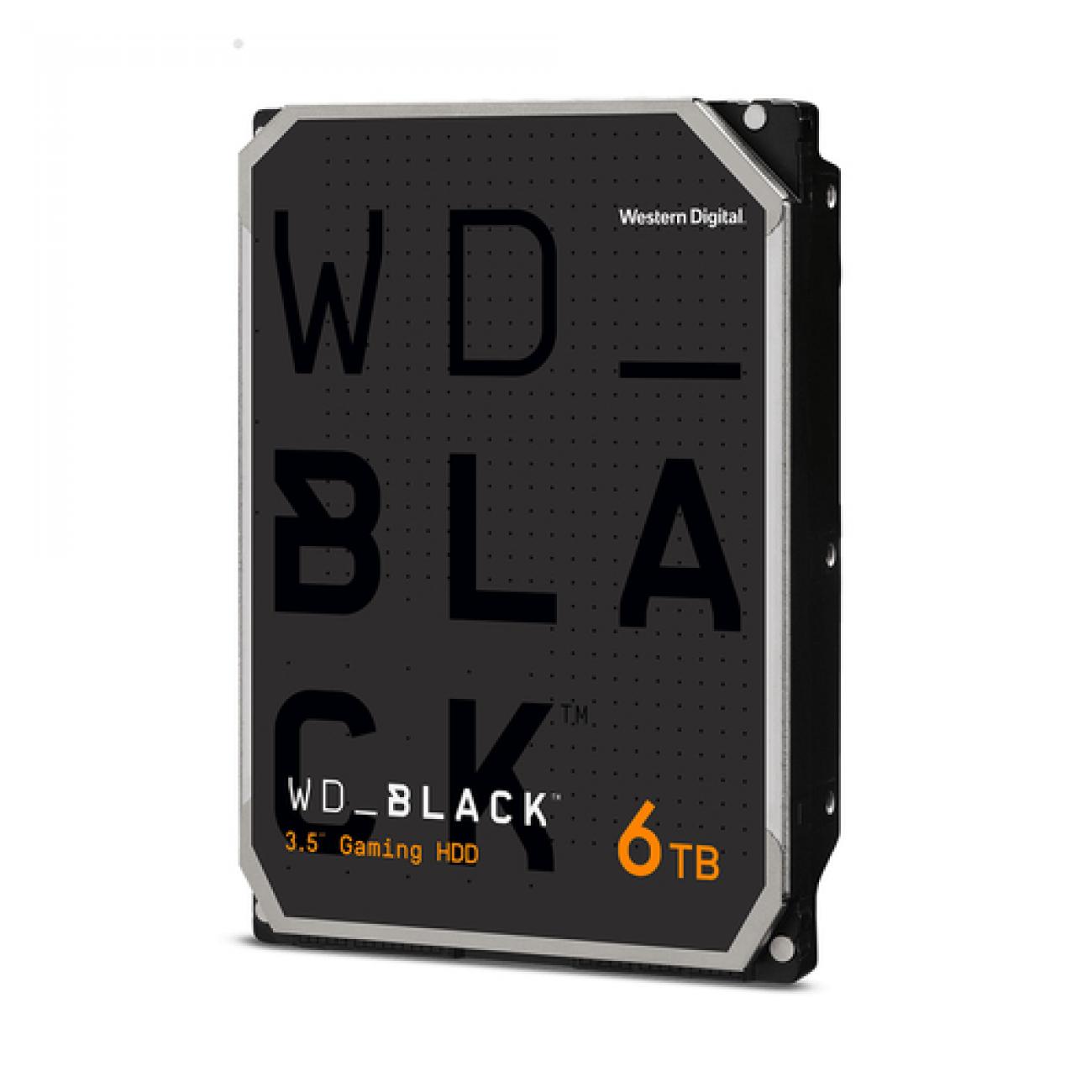 WESTERN DIGITAL HDD BLACK 6TB 3.5 SATA 6GB/S 7200 RPM