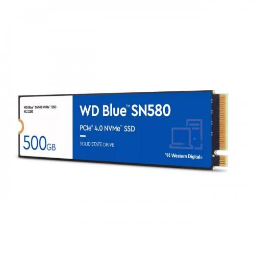 WESTERN DIGITAL SSD INTERNO BLUE SN580 500GB M.2 2280 PCIE 4.0 X4 NVME