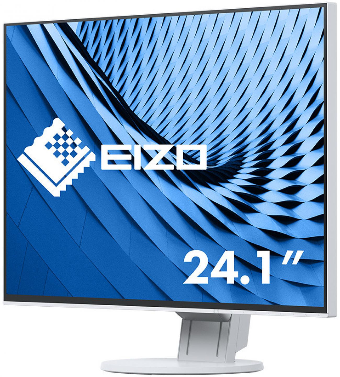 EIZO MONITOR 24,1 LED IPS 16:10 1920X1200 350 CDM, DVI/DP/HDMI, PIVOT, FLEXSCAN EV2456-WT, BIANCO